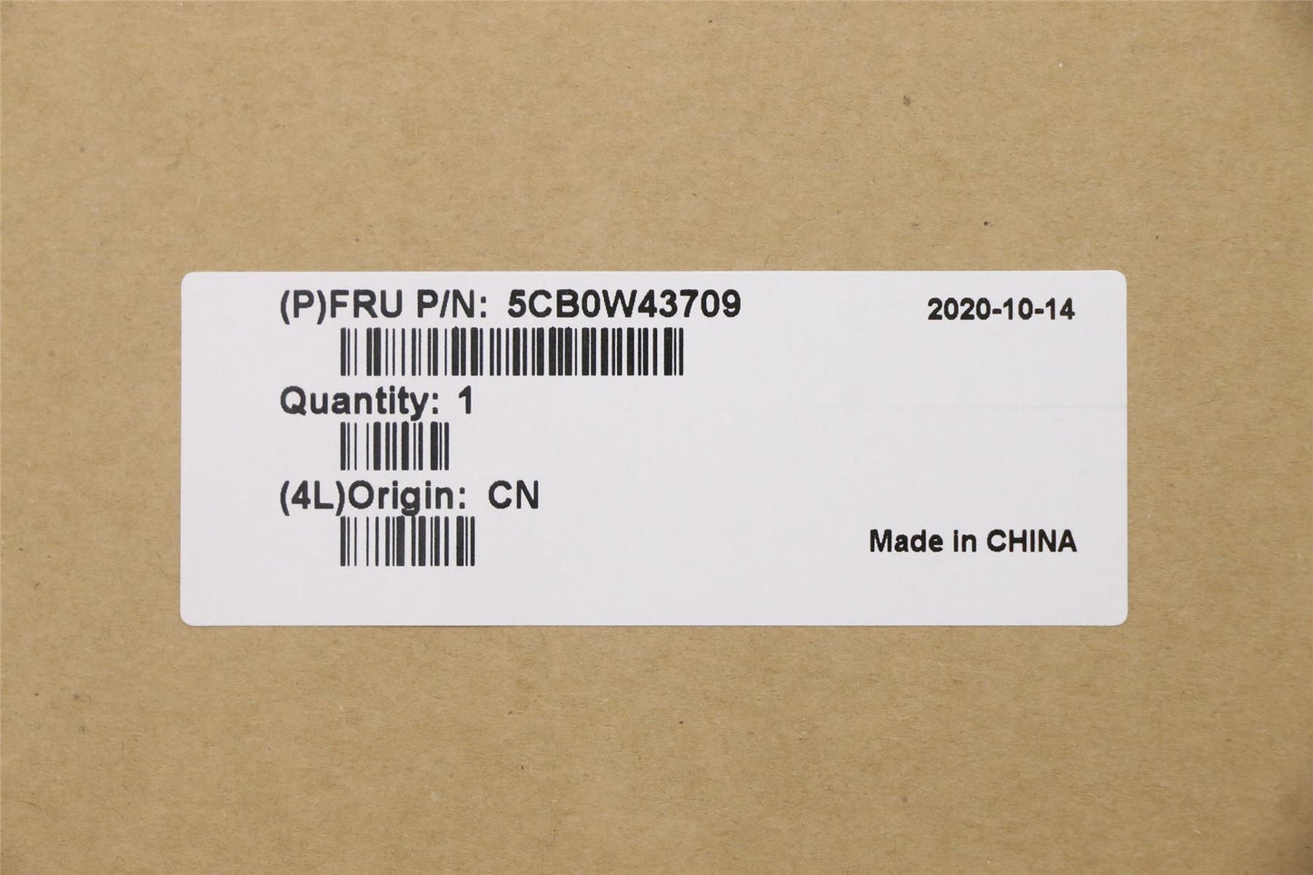 Lenovo Upper Case ASM_UK L81XA ICEBUAL 5CB0W43709