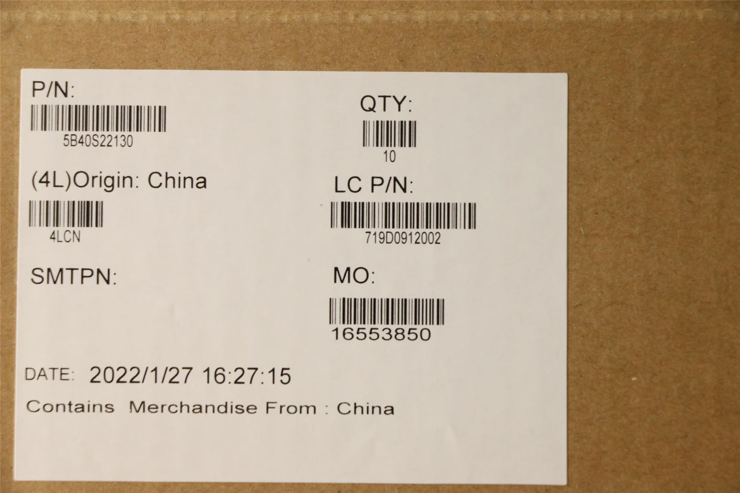 Lenovo Hinge L 82LUsoundbarw/MEOATOLE 5B40S22130