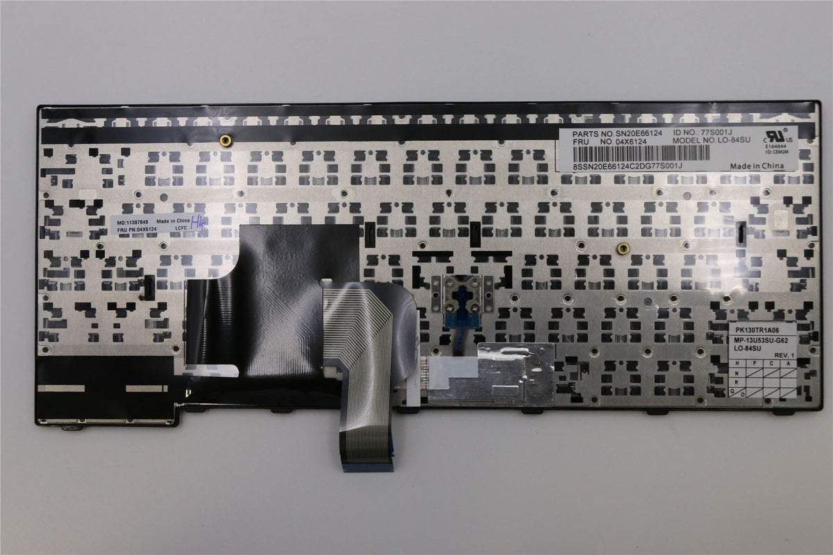 Lenovo E14_2014, RU, CHY Russian Keyboard 04X6124