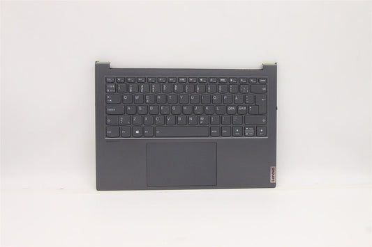 Lenovo Yoga 7 14IHU5 O Palmrest Cover Touchpad Keyboard Nordic Grey 5CB1C90576