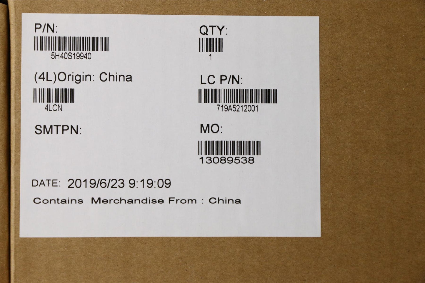 Lenovo Heatsink L 81T3 5H40S19940