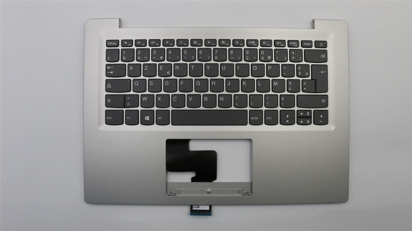 Lenovo IdeaPad 120S-14IAP Keyboard Palmrest Top Cover French Grey 5CB0P23764