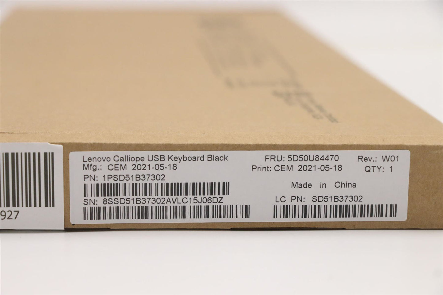 Lenovo USB Calliope KB BK TUR 5D50U84470