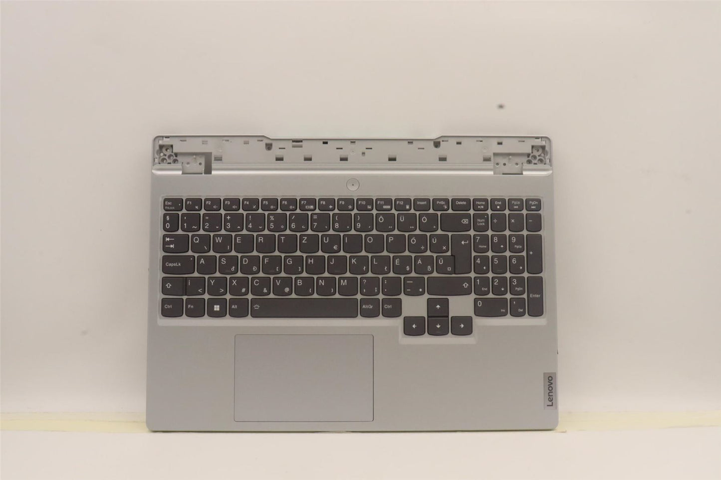 Lenovo 5 15ARH7 Palmrest Cover Touchpad Keyboard Hungarian Cloud Grey 5CB1H78406