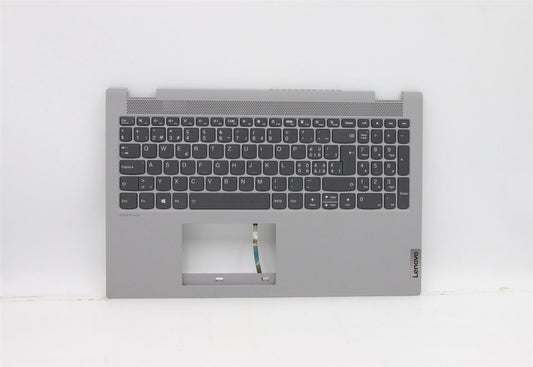 Lenovo Flex 5-15ITL05 Keyboard Palmrest Top Cover Swiss Grey 5CB0Y85709