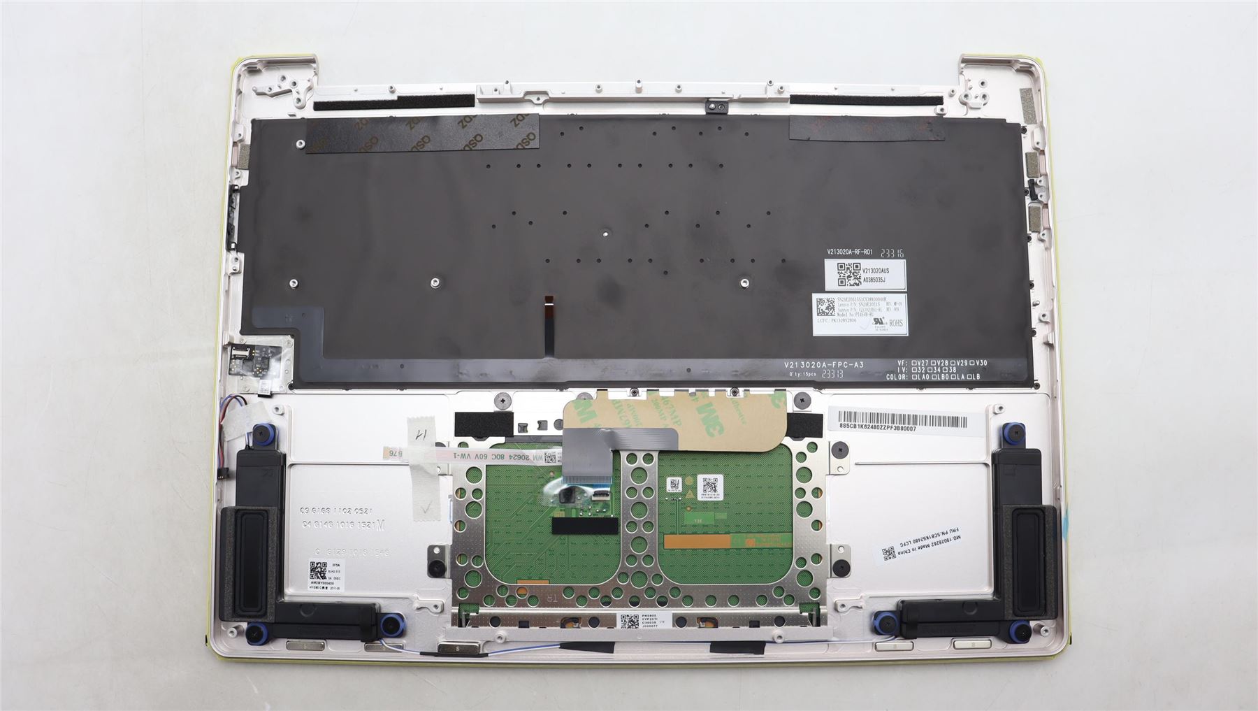 Custodia Superiore Con Tastiera Retroilluminata Per Acer Chromebook Spin R752TN R752T – Nero UK, Originale Acer (6B.H93N7.020)