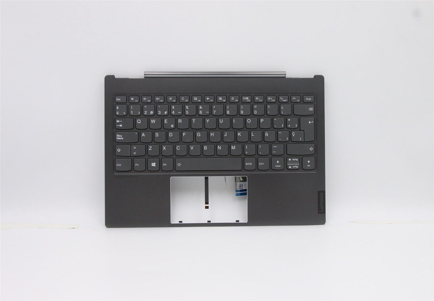 Lenovo ThinkBook Plus Keyboard Palmrest Top Cover Spanish Black 5CB0Z27749
