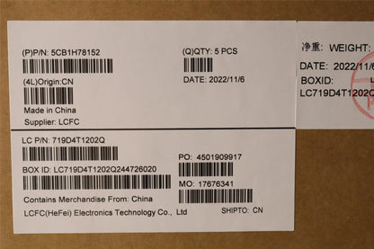 Lenovo Upper Case ASM_ITA L82RK FP MB BL 5CB1H78152