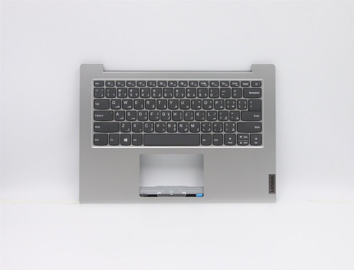 Lenovo IdeaPad 1-14IGL05 Keyboard Palmrest Top Cover Arabic Grey 5CB0X56978