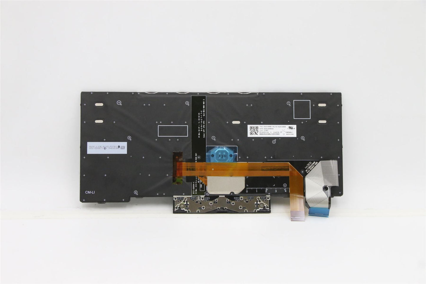 Lenovo ThinkPad L13 Gen 2 s Keyboard Swiss Silver Backlit 5N20V43638