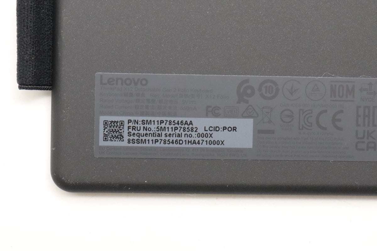 Lenovo MECH_ASM BLKB POR,FPR,CP,PenHolder,BK Portuguese Keyboard 5M11P78582