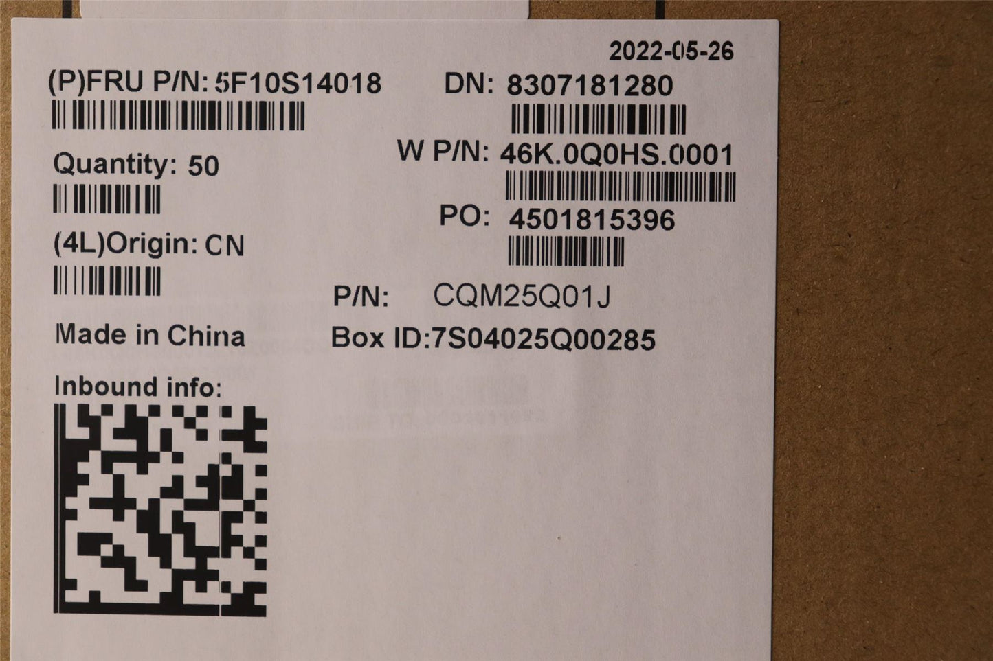 Lenovo System FAN W 21AT R+L AVC 5F10S14018