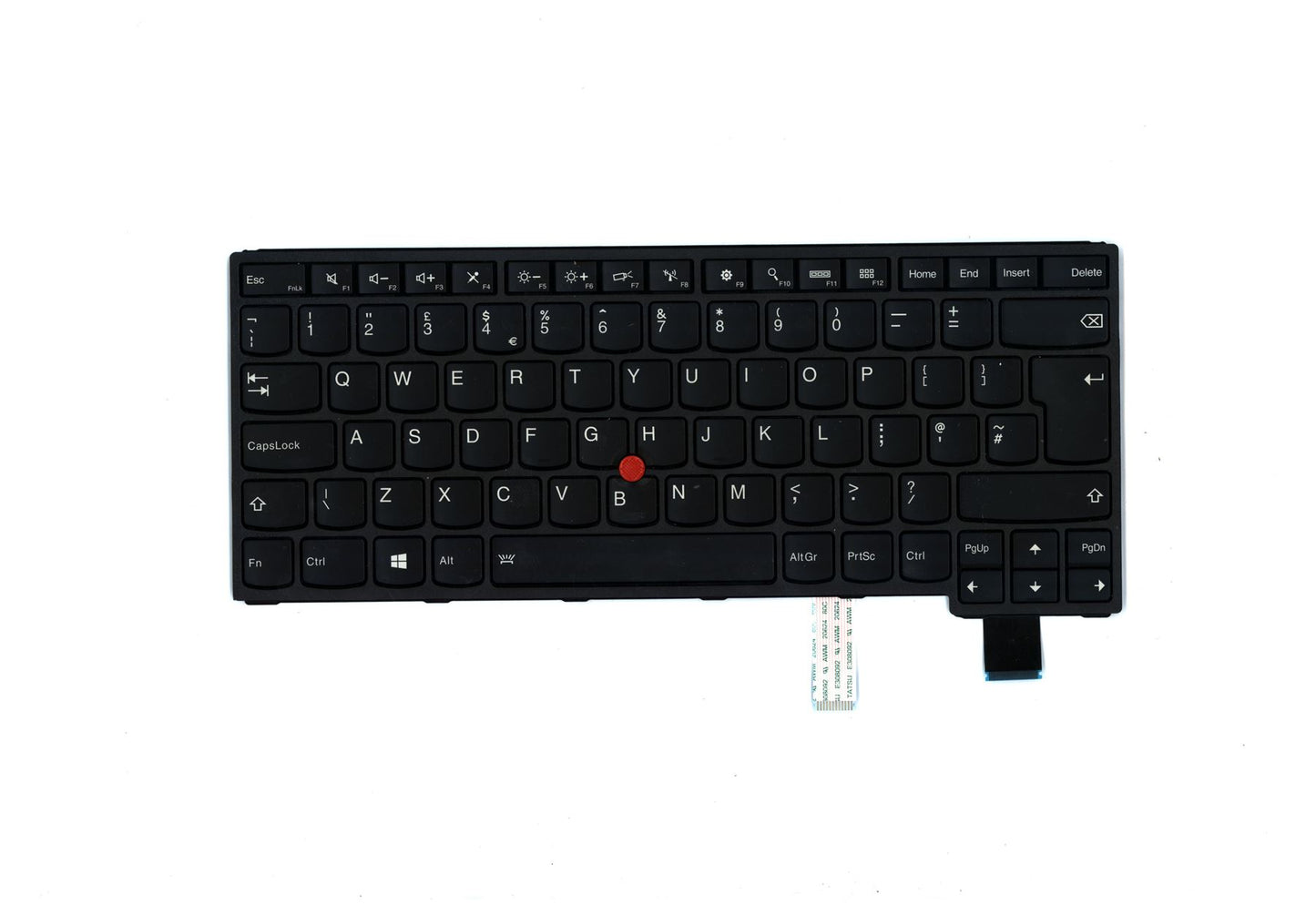 Lenovo Yoga 460 P40 Keyboard UK Black 00UR266