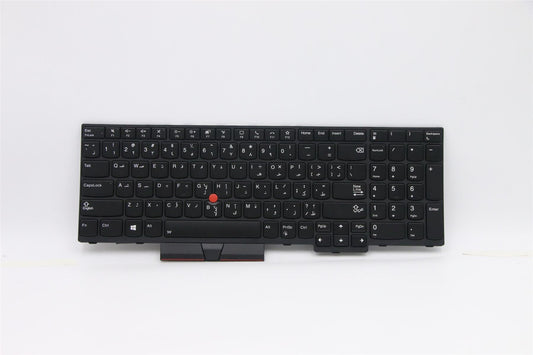 Lenovo ThinkPad P15s 1 P15s 2 T15 2 T15 Keyboard Arabic Black Backlit 5N20V78004