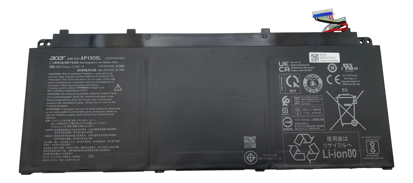 Acer Swift CB514-2H CB514-2HT CP514-2H SFA16-41 Battery KT.00305.013