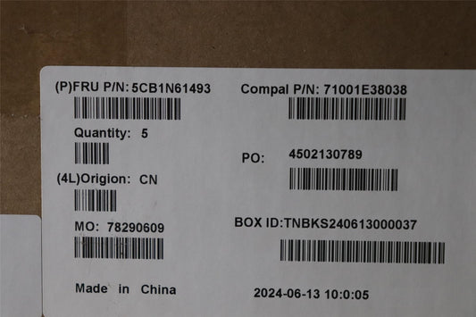 Lenovo UpperCaseASM_ARA C 83FD WH RGB 5CB1N61493
