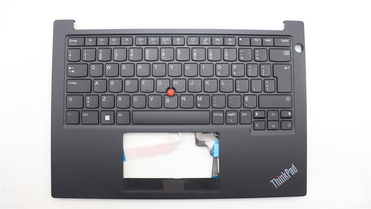 Lenovo ThinkPad E14 Gen 5 Palmrest Cover Keyboard French Black 5M11L92235