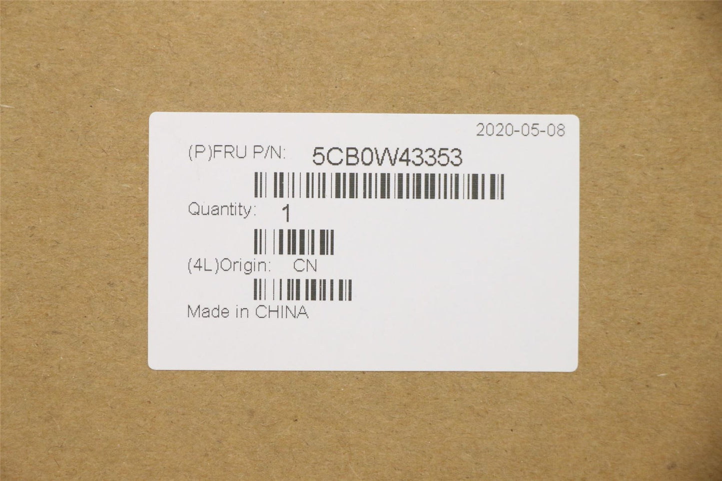 Lenovo IdeaPad S145-14IKB Keyboard Palmrest Top Cover US Black 5CB0W43353