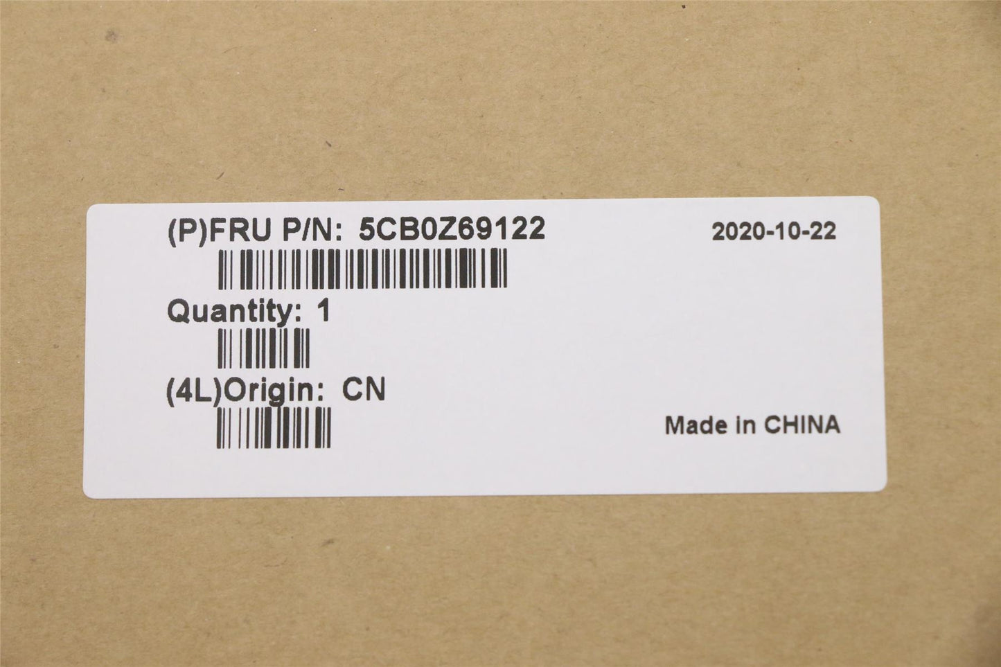 Lenovo FRU P15_TS_STRIP_COV_SUB_ASSY 5CB0Z69122