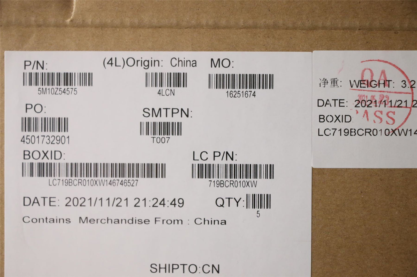 Lenovo MECH_ASM KBD TC(Pri) Pat US BK 5M10Z54575