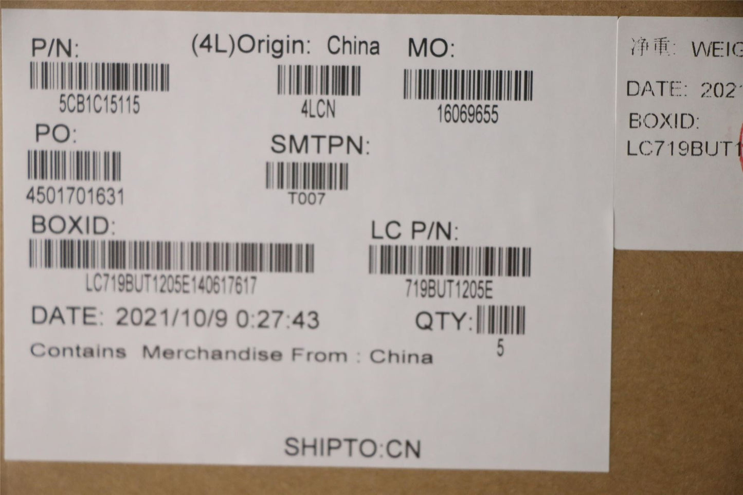 Lenovo Upper Case ASM_ITA L81X8 FPPGDIS 5CB1C15115