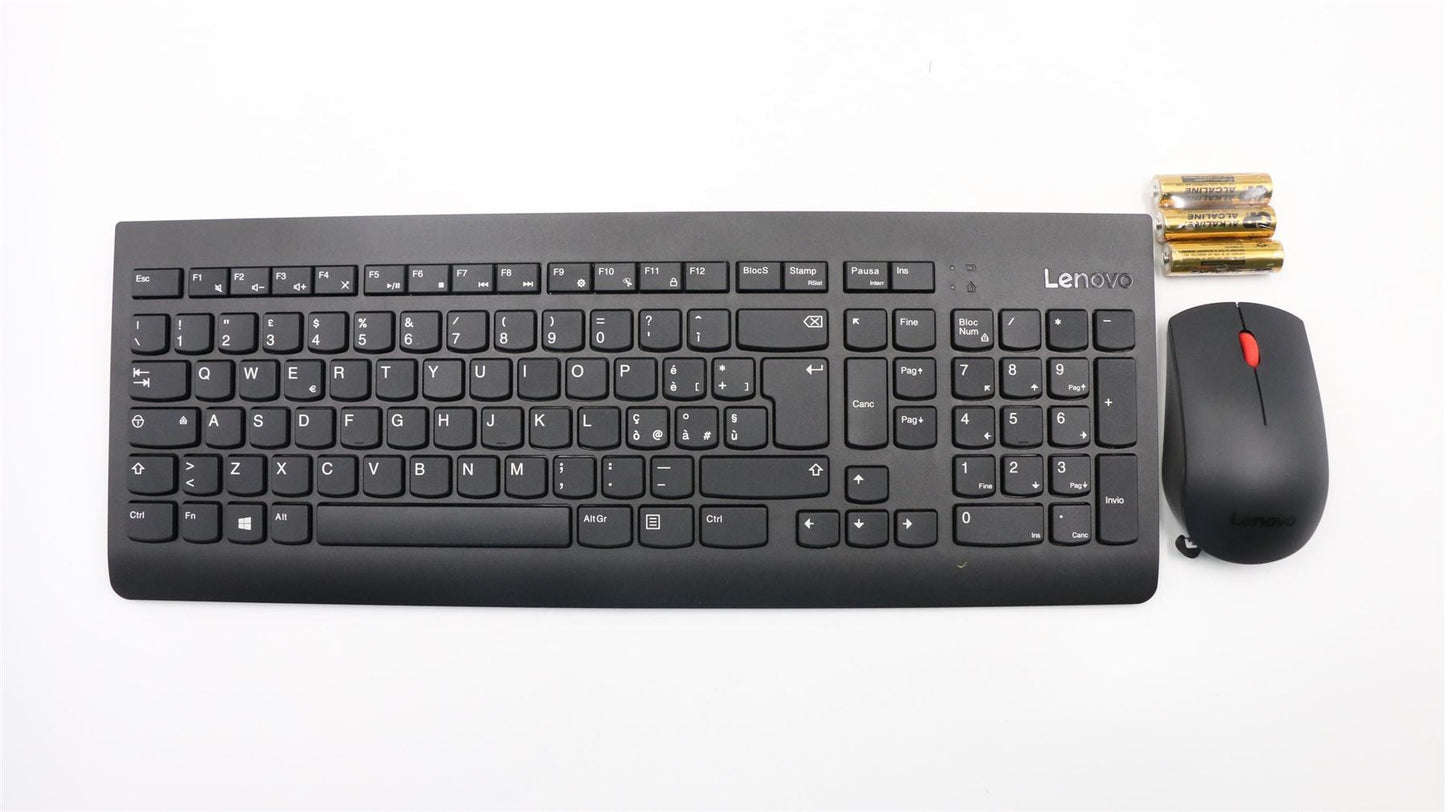 Lenovo ThinkStation P320 P330 P330 2nd Gen Wireless Keyboard Mouse Black 01AH844