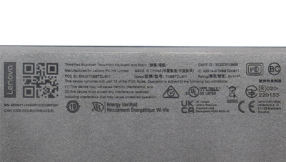 Lenovo NDA-V KBD,LBL-1,PMX,ENG 5N21J12536