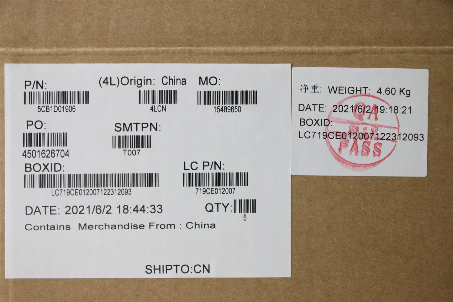 Lenovo Legion 5 17ACH6 Palmrest Cover Touchpad Keyboard Belgian Blue 5CB1D01906