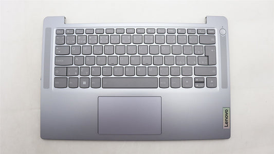 Lenovo IdeaPad 3 14IAH8 Palmrest Cover Touchpad Keyboard Arctic Grey 5CB1M46207