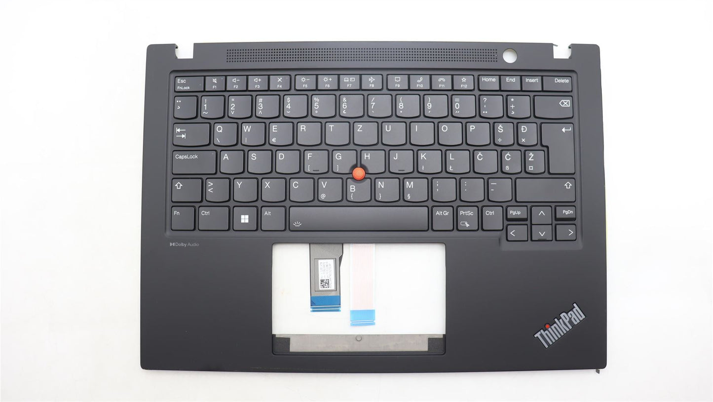 Lenovo ThinkPad T14s Gen 4 Keyboard Palmrest Top Cover Slovenian 5M11L59391