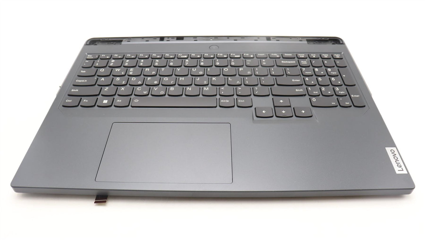Lenovo Legion 5 16IRX8 Palmrest Cover Touchpad Keyboard Greek Backlit 5CB1L30866