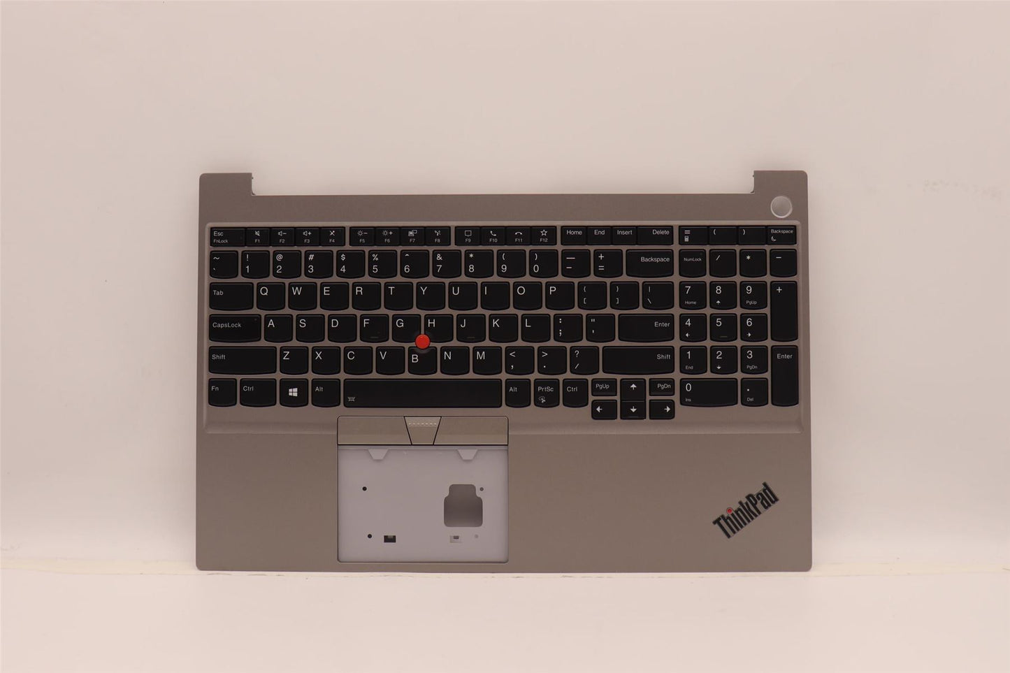 Lenovo ThinkPad E15 Gen 4 Palmrest Cover Keyboard US Grey 5M11G26670