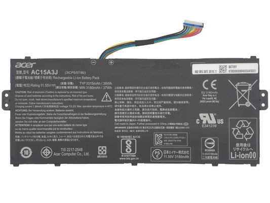 Acer Chromebook CB311-8H CB311-8HT CB311-9H CB311-9HT Battery KT.0030G.016