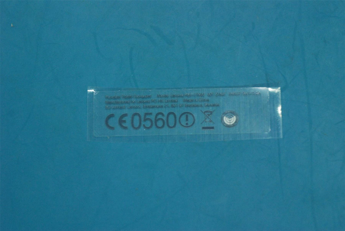 Lenovo PB1-770M Rating Label_Row&*11396397-00CS 5L18C03100