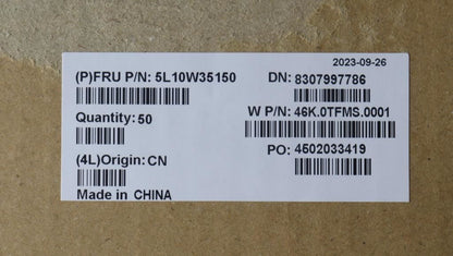 Lenovo LABEL W 21KG GEO KIT 5L10W35150