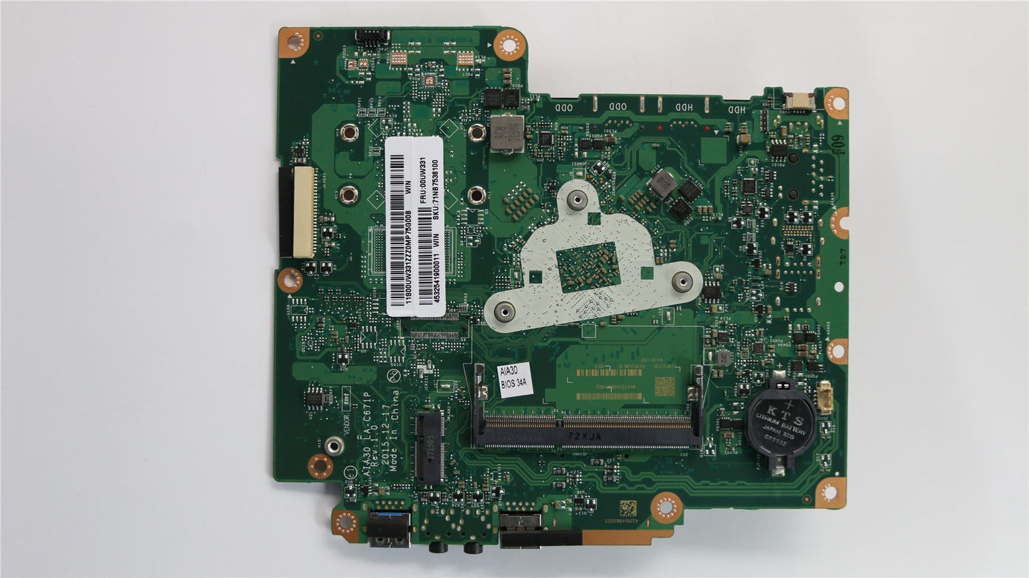 Lenovo MB, J3610, UMA, HDMI, FM, WIN DPK 00UW331