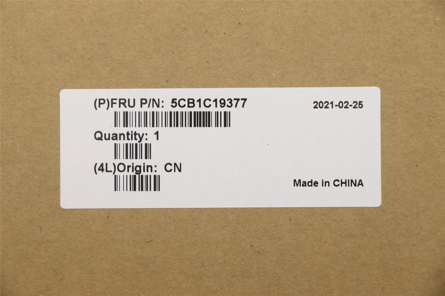 Lenovo Upper Case ASM_SW W 82HU NFNB PG 5CB1C19377
