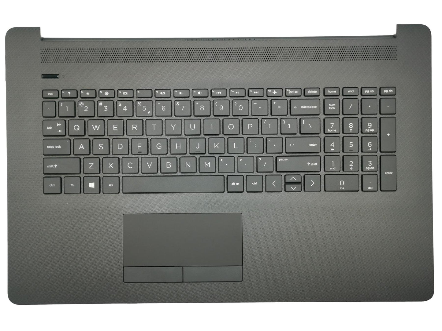 Genuine HP 17-CA 17-BY Palmrest Touchpad Cover Keyboard Dutch Black L92780-B31