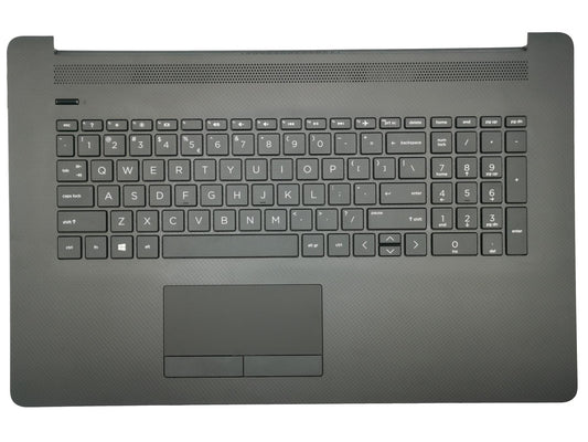 Genuine HP 17-CA 17-BY Palmrest Touchpad Cover Keyboard Dutch Black L92780-B31