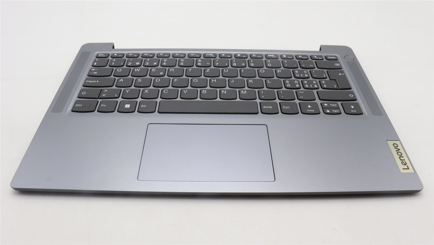 Lenovo IdeaPad 3 14AMN8 Palmrest Cover Touchpad Keyboard Swiss 5CB1L30233