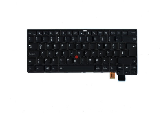 Lenovo ThinkPad T460s Keyboard Turkish Black Backlit 01YR116