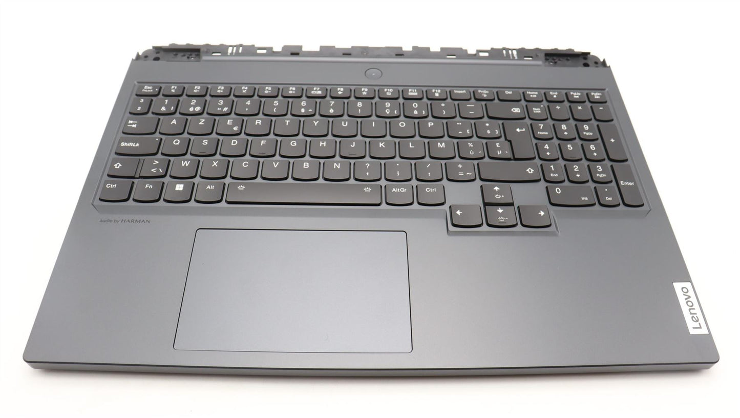 Lenovo Legion 7 16IRX8H Palmrest Cover Touchpad Keyboard Belgian Grey 5CB1L09897