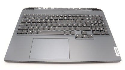 Lenovo Legion 7 16IRX8H Palmrest Cover Touchpad Keyboard Belgian Grey 5CB1L09897