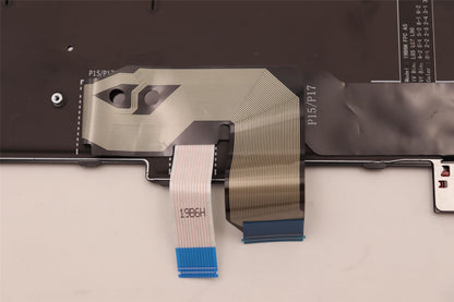 Lenovo ThinkPad T15g 2 P15 2 Keyboard Icelandic Black Backlit 5N21B44343