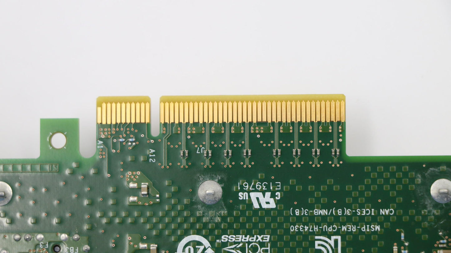 Lenovo Fortville 4x10Gb PCIe PCI x1 Intel Board 00LF067