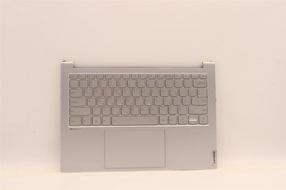 Lenovo Yoga 7 14IAH7 Palmrest Cover Touchpad Keyboard Greek 5CB1J19800