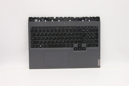 Lenovo 5 16ACH6 Palmrest Cover Touchpad Keyboard US Slate Grey 5CB1C93162