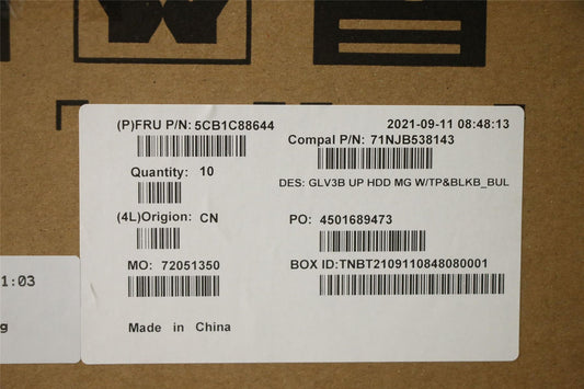 Lenovo ThinkBook 15 G3 ACL Palmrest Cover Touchpad Keyboard Grey 5CB1C88644