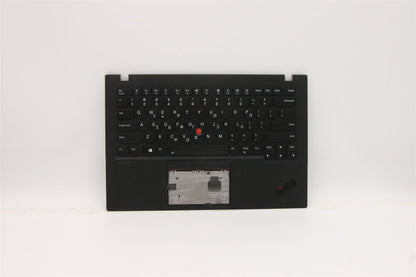 Lenovo ThinkPad X1 7th Gen Keyboard Palmrest Top Cover Greek Black 5M10W85924