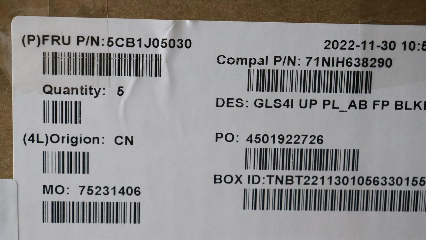 Lenovo UpperCaseASM_FRA C82SD PLAB FPBL 5CB1J05030